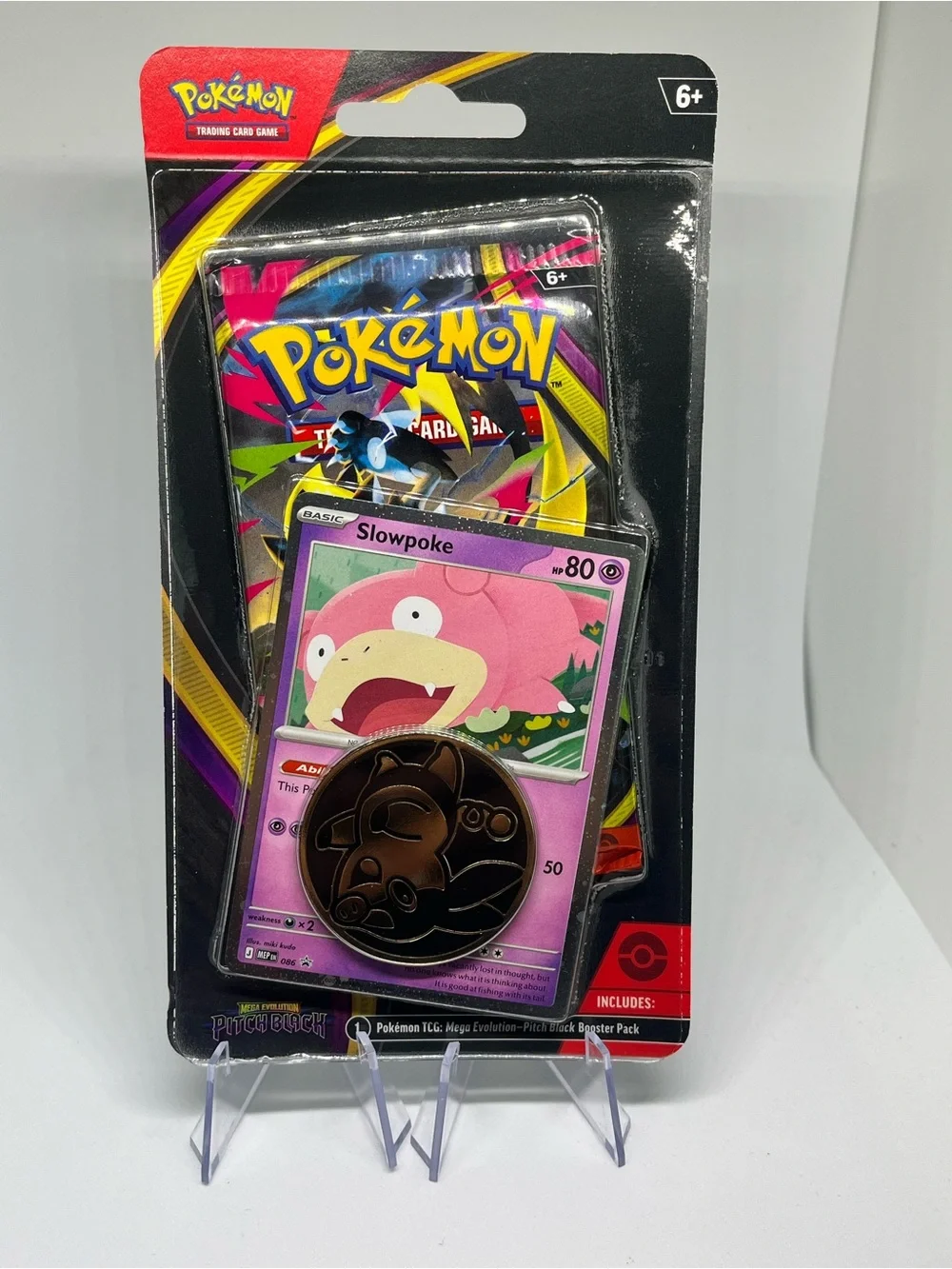 Pitch-Black Sleeved Booster Pack (Slowpoke Promo)